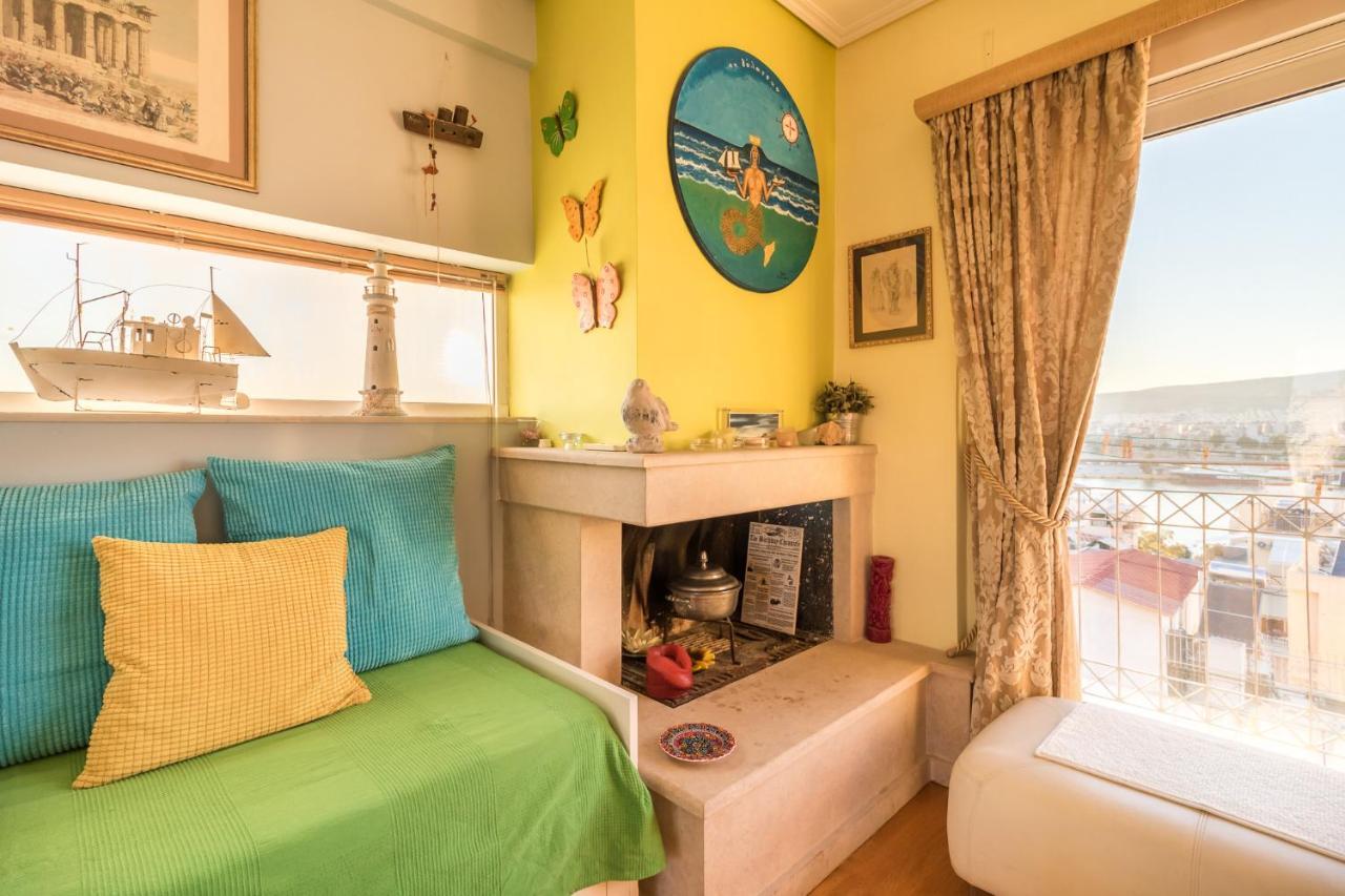 A Luxury Maisonette With Sea View Piraeus Buitenkant foto